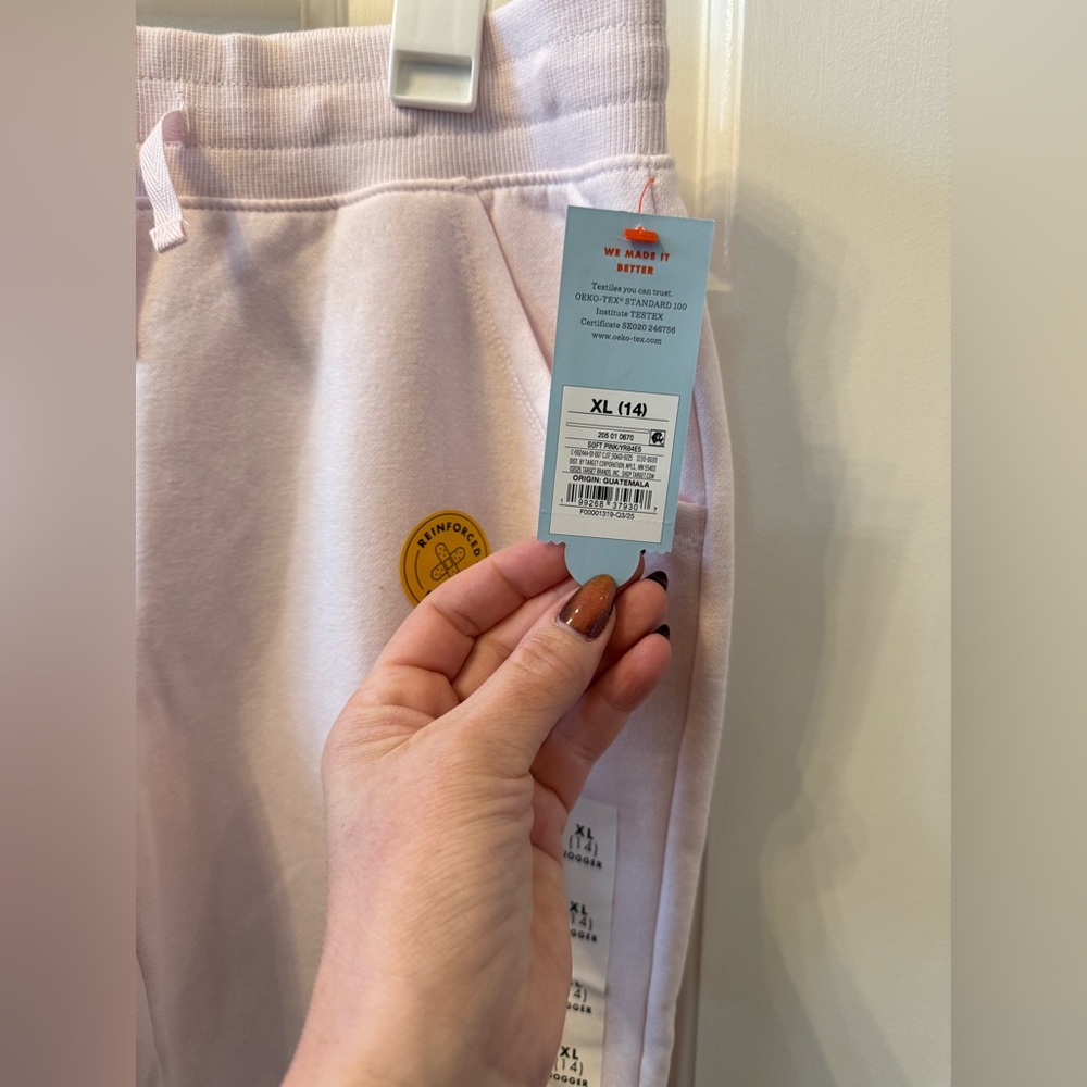 Cat & Jack Fleece Jogger Pants - Picture 4 of 4